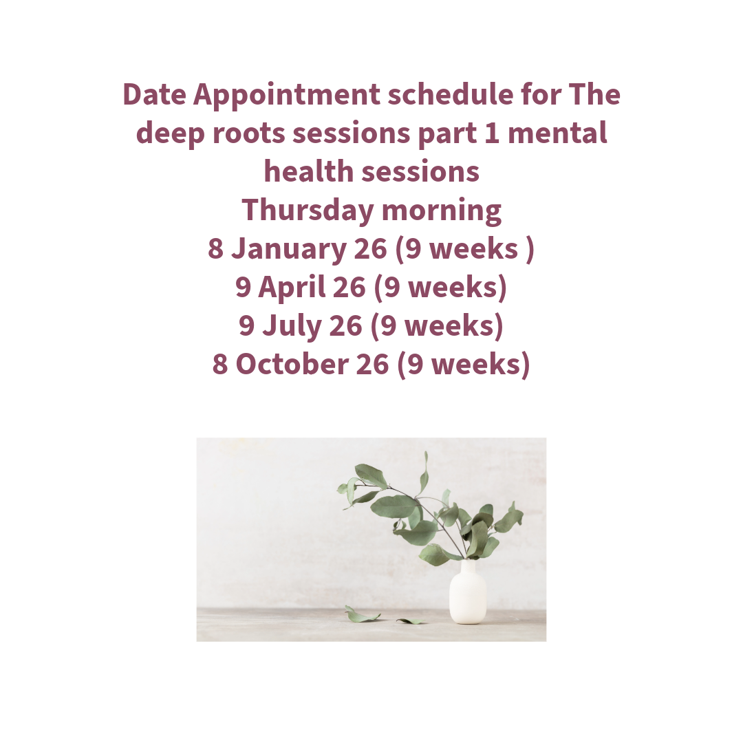The deep roots mental health part 1 sessions