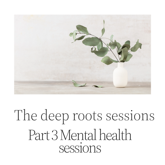 The Deep roots Mental health part 3 sessions